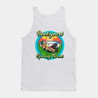 Backyard Spring break Tank Top